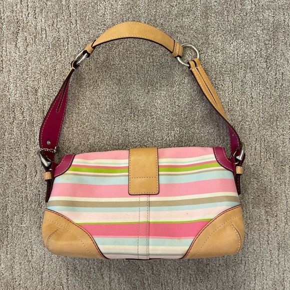 Multicolor Coach Shoulder Bag - Picture 3 of 5